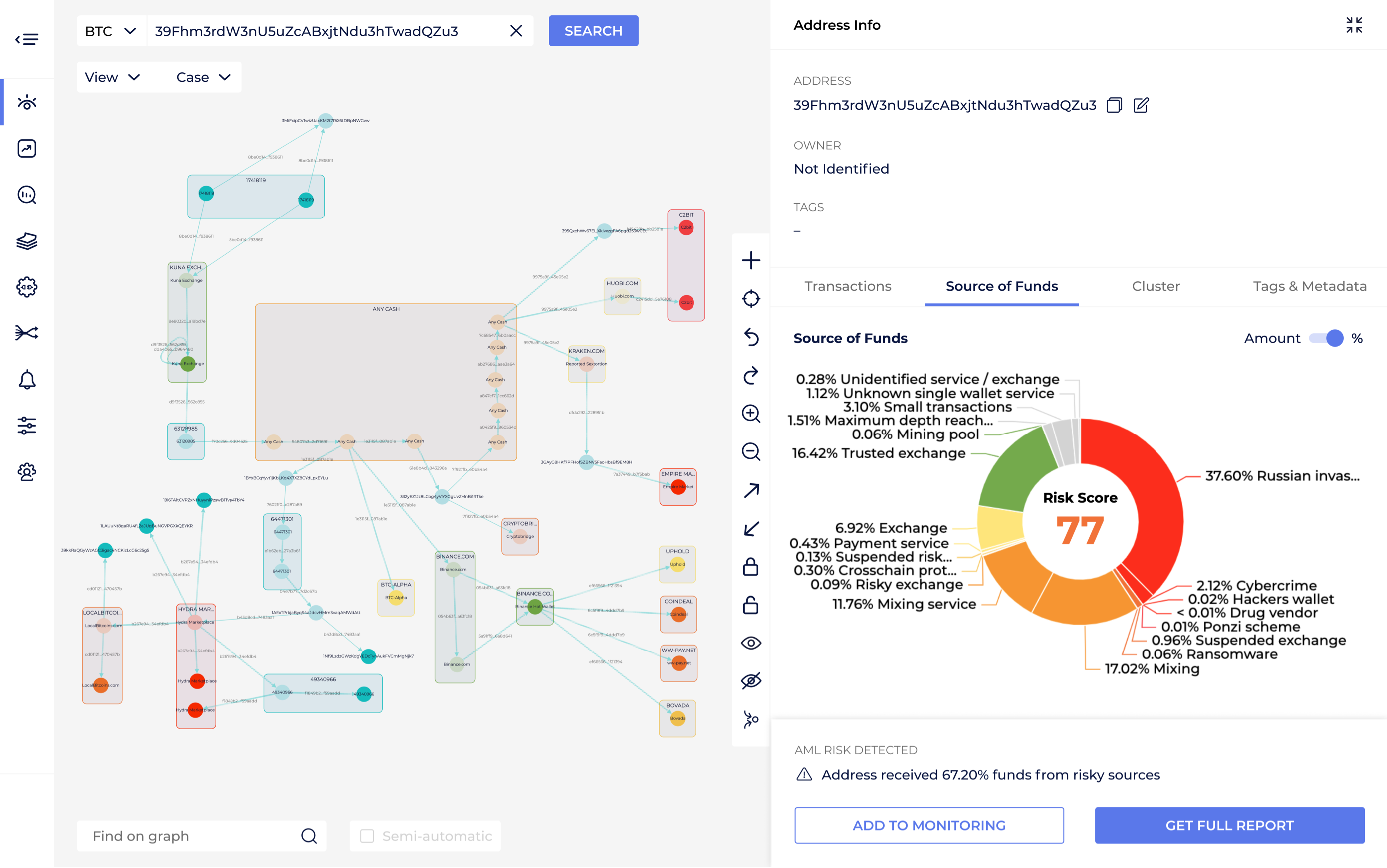 screenshot of Global Ledger